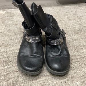 Nina Girls Short Boot sz 4